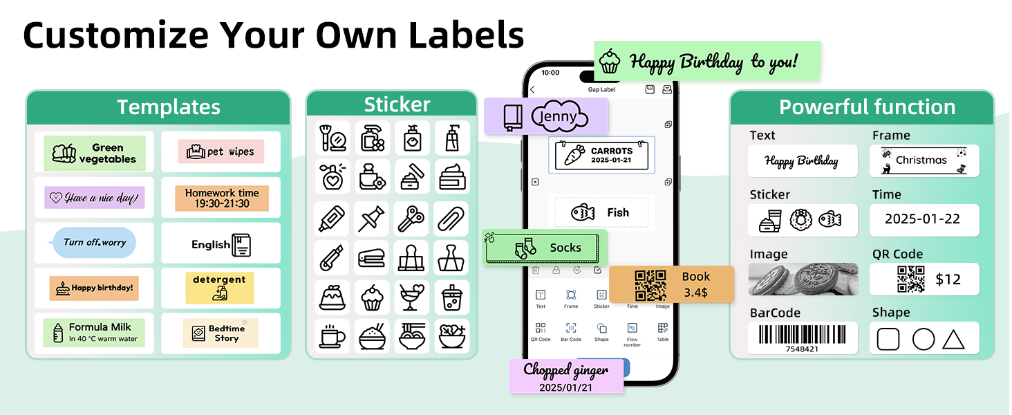 S001 Label printer