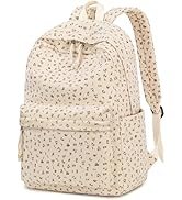 School Backpack for Teens Large Corduroy Bookbag Lightweight 17 inch Laptop Bag for Girls Boys Ca...