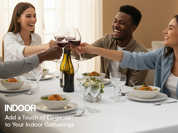rectangle tablecloth 1 pk, white tablecloth, utopia table cloth
