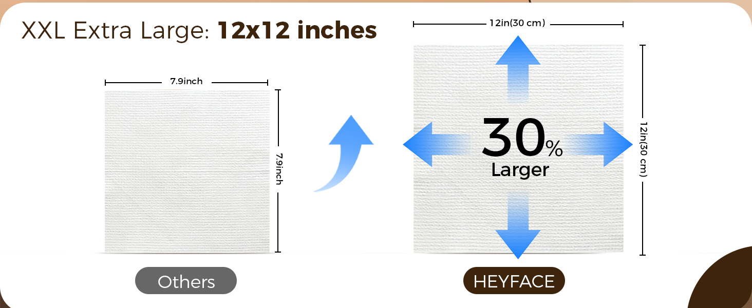 DISPOSABLE FACE TOWELS XXL 30 COUNT