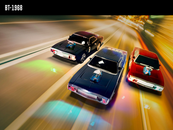 Introduction to the BT-1968 a 60's inspired muscle car bluetooth speaker