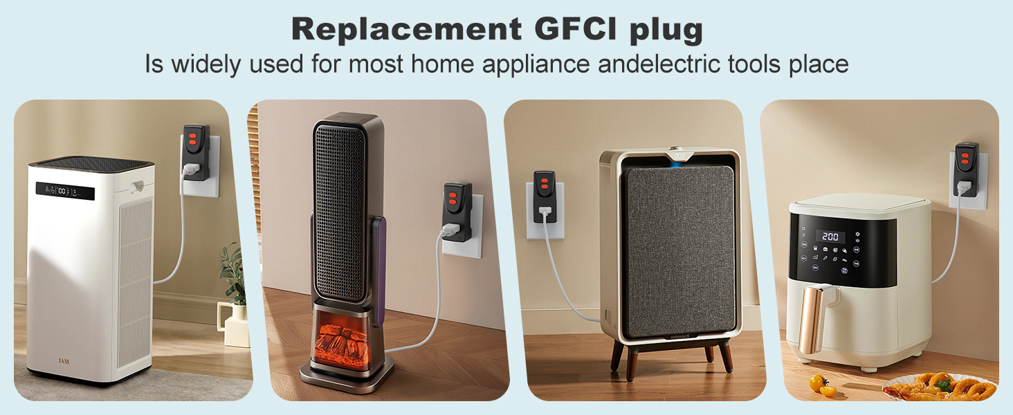 gfci replacement plug