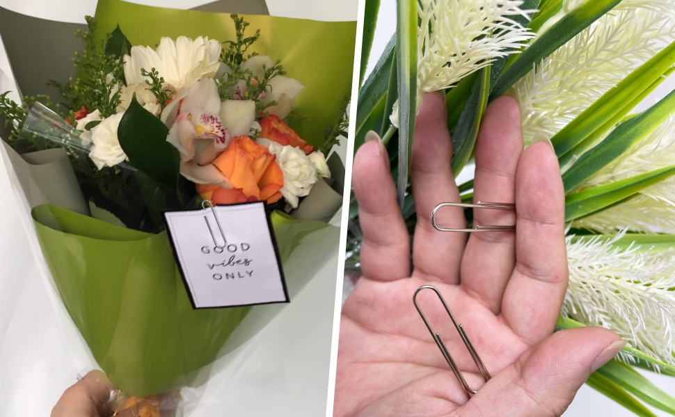 Jumbo Paper Clips, Large Silver Paper Clip, Big PaperClips