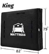 Mattress Bags for Moving, BETU Mattress Protector Waterproof Mattress Cover King Size Storage Bag...