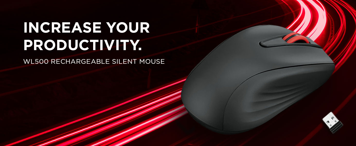 WL500 Rechargeable Silent Mouse