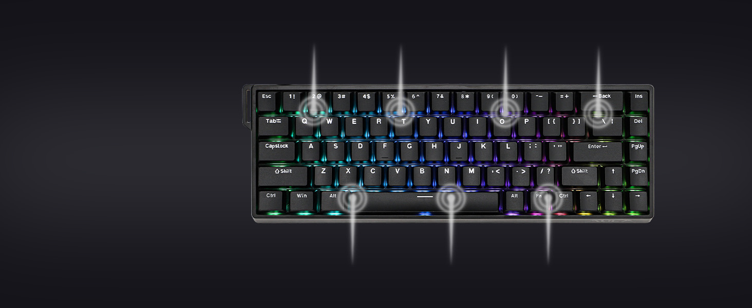 magnetic gaming keyboard