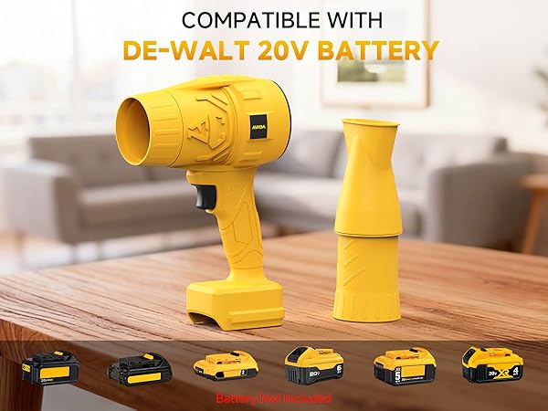 Electric Leaf Blower Cordless for Dewalt 20v Max Battery