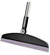 XXFLOWER Silicone Air Broom,Multifunction Magic Broom with Long Handle,Adjustable Rubber Squeeze ...