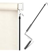 DOITOOL Universal Awning Crank Handle, 27 Inch Foldable RV Sunshade Wand Replacement Parts, Manua...