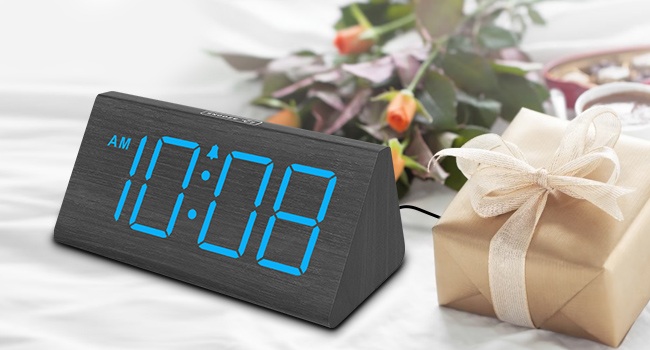 dimmable alarm clock