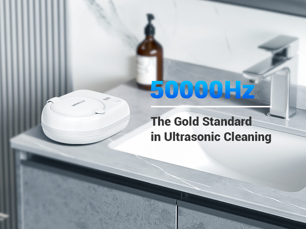 Ultrasonic Retainer Cleaner Machine dental cleaning pod compact portable cordless