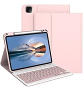 Divufus Keyboard Case for iPad Pro 11 Inch (M4) 2024 [Magnetic Detachable Wireless Keyboard][Supp...