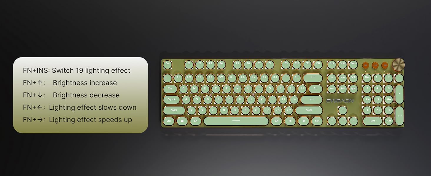 silent gaming keyboard quiet mechanical keyboard backlit wireless keyboard keyboard wireless gaming