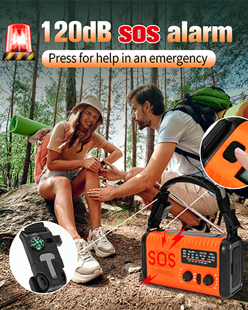 emergency weather radio with am/fm/noaa