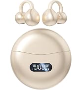 Piluyaa Clip-on Earbuds,Open Ear Earbuds Wireless Bluetooth 5.4, Lightweight Open Ear Headphones ...