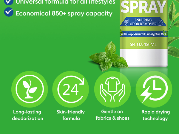 shoe odor elimination