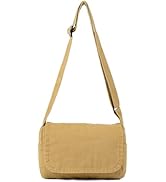 small crossbody bag for women cute canvas purse mini messenger bag