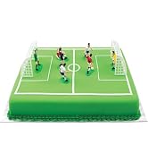 Soccer Cake Topper, Football/Soccer Toppers for Cake and Cupcakes Cake Decorating Ornaments Set o...