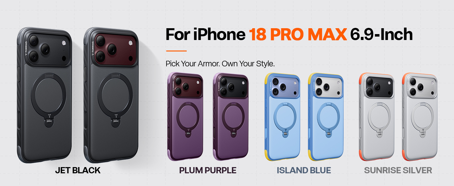 iphone 18 pro max case with stand