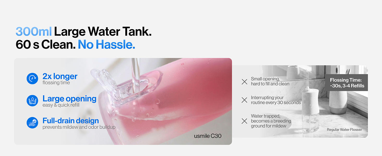 usmile water flosser