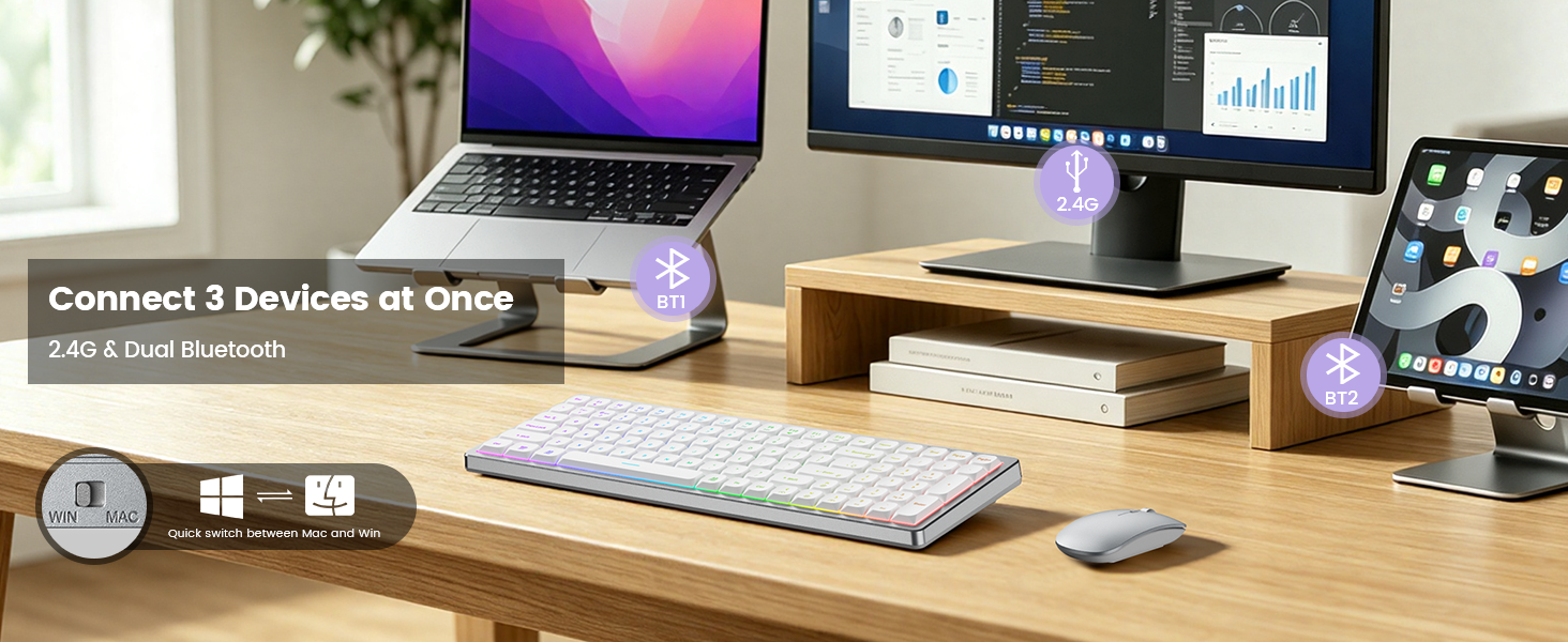 wireless keyboard and mouse combo