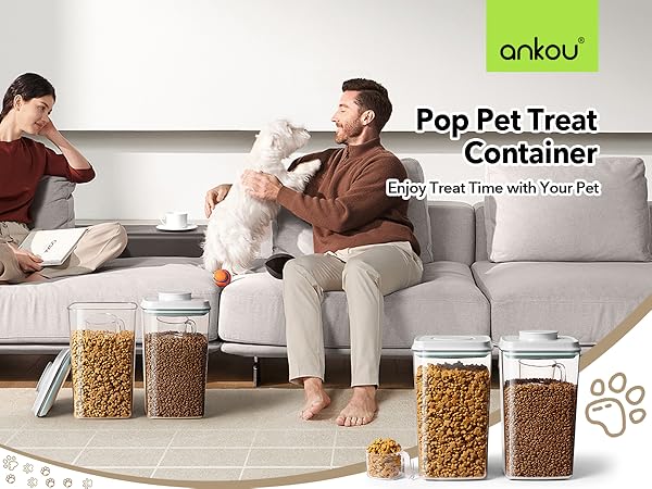 Pop Pet Treat Container