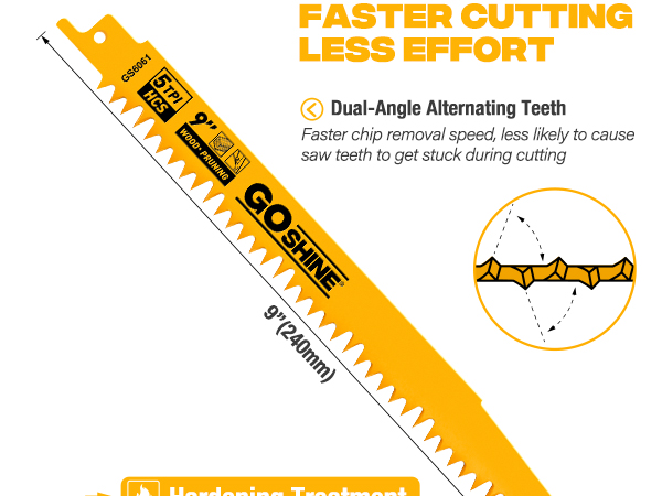 Wood Pruning Reciprocating Saw Blades,Sawzall blades,sawzall blades wood,wood sawzall blades