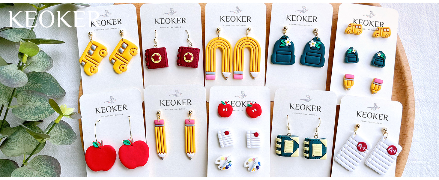 shcool polymer clay cutters