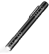 ELFGO LED Pen Light, Zoomable Penlight Flashlight, 270 Lumens Pocket Size Clip Flashlight Small M...
