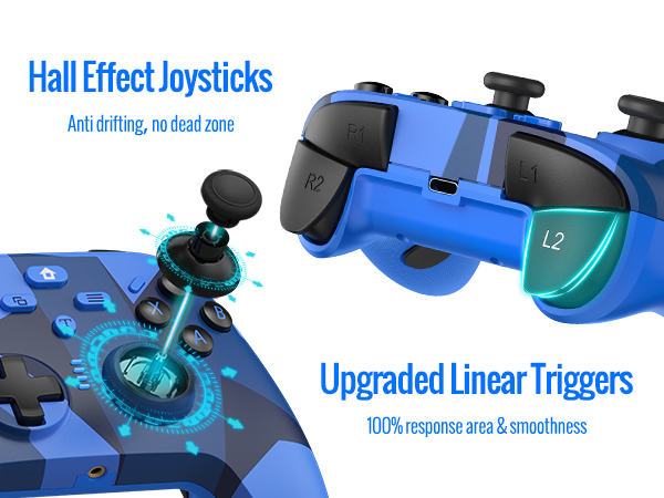 for xbox one controller hall effect joystick