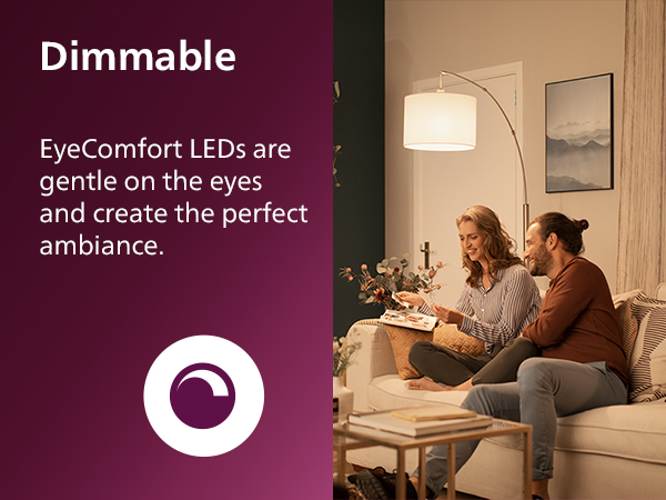 Philips; LED; EyeComfort; flicker free; no glare; CRI; 