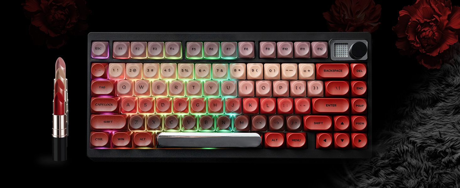 Playful translucence meets a soft matte surface