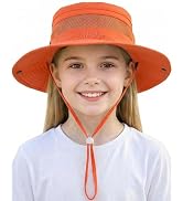HONGTEYA Kids Sun Hat UPF 50+ Toddler Summer Bucket Hat Outdoor Fishing Safari for Boys Girls Age...