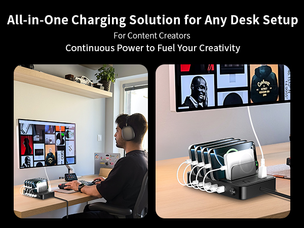 multi device charging station