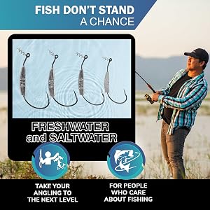 Weighted Swimbait hooks