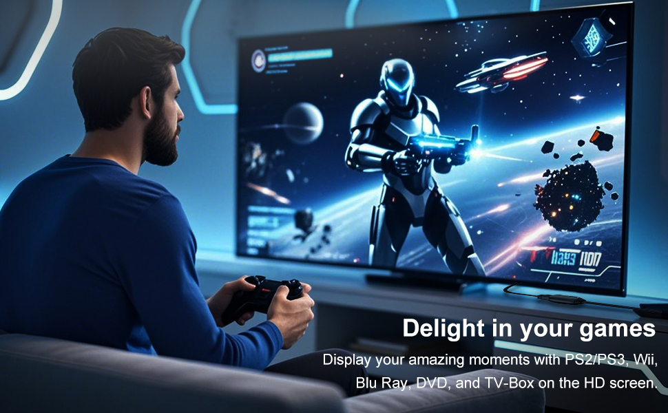 RCA to HDMI Converter