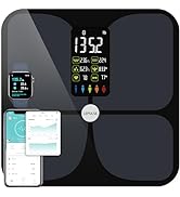Scale for Body Weight and Fat, Lepulse Large Display Body Fat Scale, High Accurate Weight Scale D...
