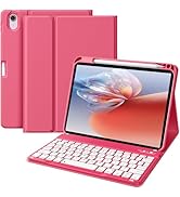 Wenlaty for iPad (A16) 11th/10th Generation Case with Keyboard - Detachable Wireless, Thin &amp; Ligh...