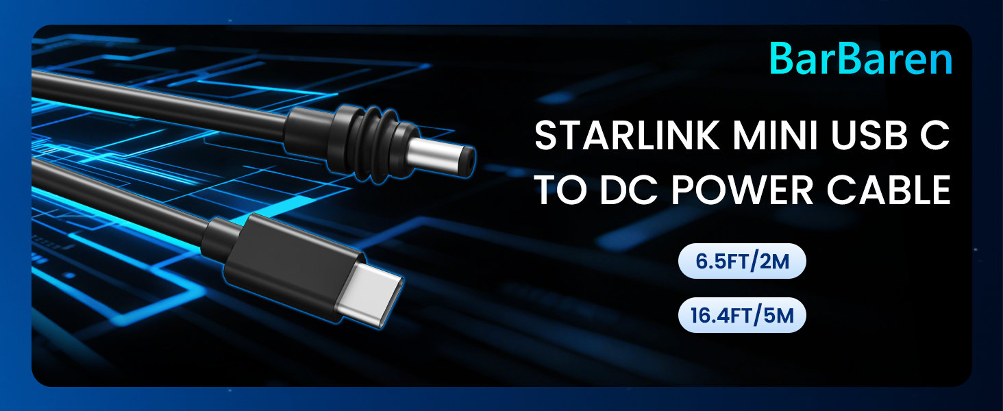 starlink mini usb c cable