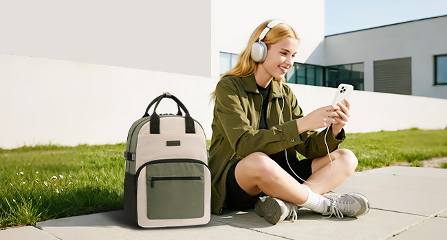 anti theft backpack