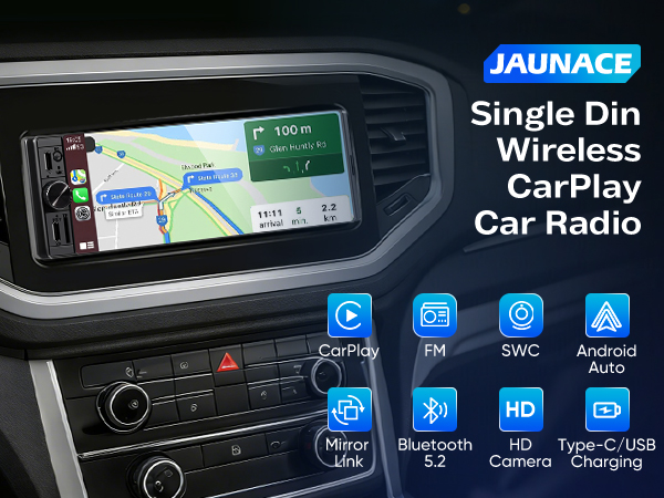 single din car radio 1