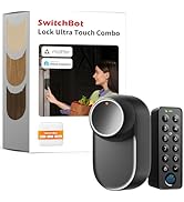 Smart Lock Ultra with Keypad,Fingerprint Door Lock, App Remote Control, Built-in WiFi Keypad Dead...