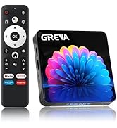 GREVA 2024 Android TV Box 13.0 4GB RAM 32GB ROM, Smart TV Box 8K RK3528 Chipset Support WiFi6 BT5...