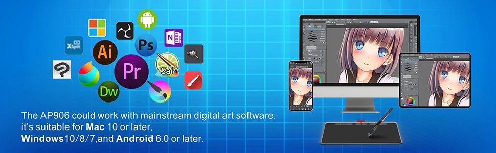 Graphics Drawing Tablet