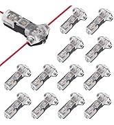 T Tap Wire Connectors for 18-22 AWG Wires,No Wire Stripping Low Voltage Wire Splice Connectors,So...