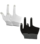 Toddmomy 2 Pairs Game Gloves Mobile Gaming Finger Sleeves Gaming Glove Gamer Gloves Touch Finger ...