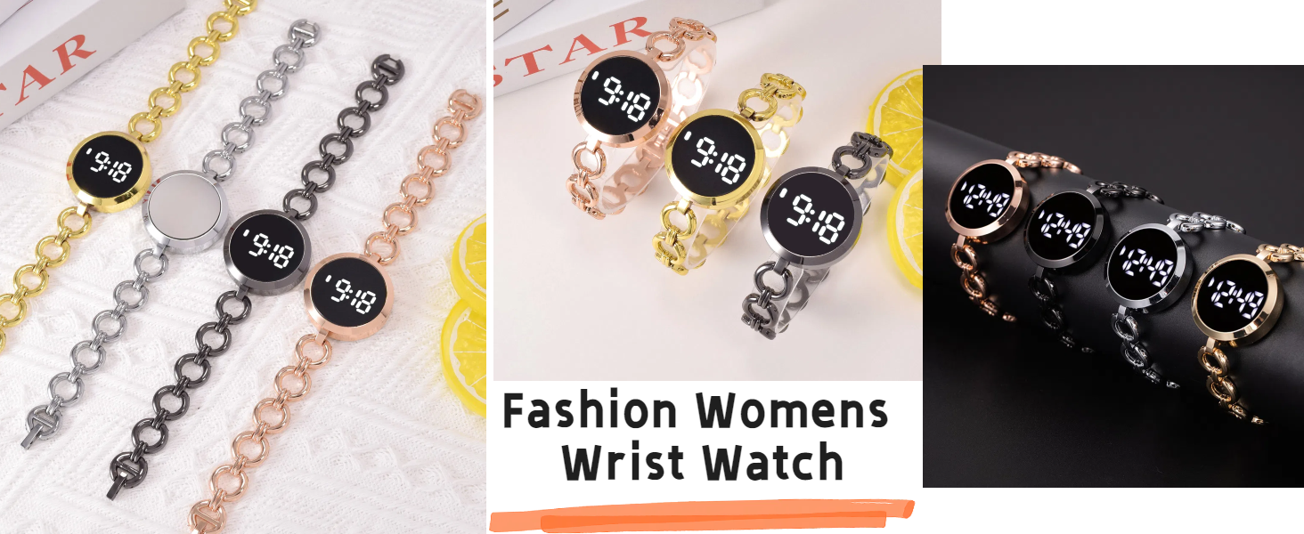 Delicate Women Touch Screen Watch