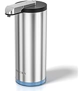 Secura 9 oz/270ml Automatic Liquid Soap Dispenser, Stainless Steel Touchless Soap Dispenser, Hand...