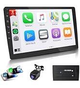 Haudio 9 Inch Android Car Stereo - Wireless CarPlay &amp; Android Auto, 4GB RAM 64GB ROM, Double Din ...