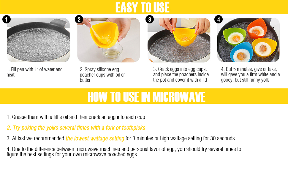 silicone egg poacher 